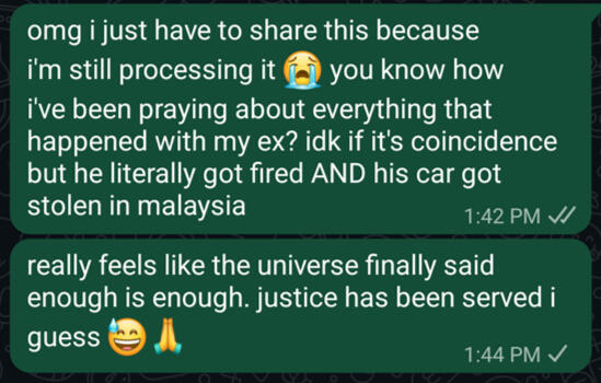 Feedbacks that speak for itself